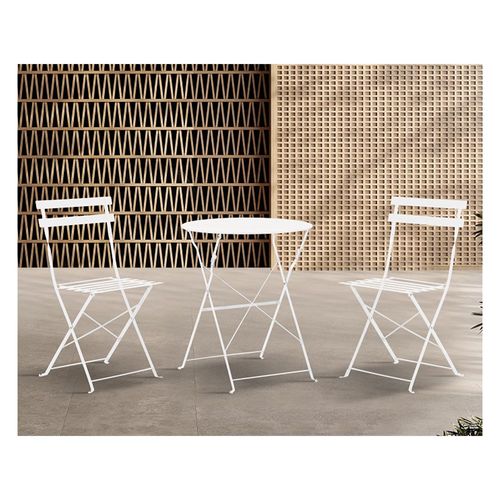 Set Living Acero 2 Piezas Outzen Melody