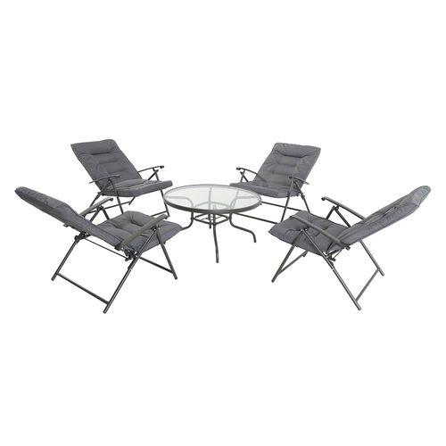 Set Comedor Metal 5 Piezas Munich Outzen