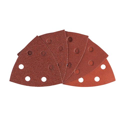 Set Hojas de Lija Delta para Madera 93 Mm G60/80/100/120/180 10 Piezas Bosch