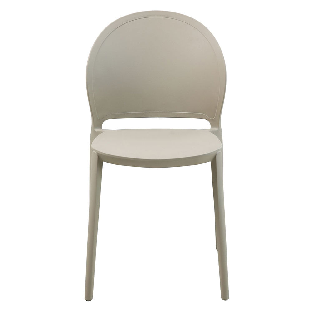 Silla 38x50.5x82 Cm PP Beige Nil M+Design