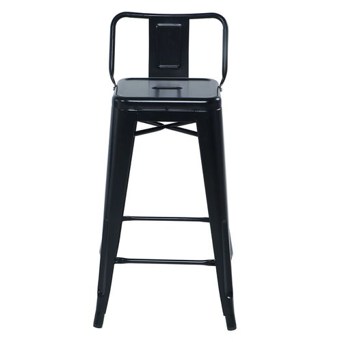Silla para Bar 43x43x95 Cm Hierro Negro Spot Cooper M+Design