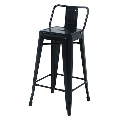 Silla para Bar 43x43x95 Cm Hierro Negro Spot Cooper M+Design