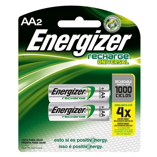 Pila Recargable AA 2 Un Energizer