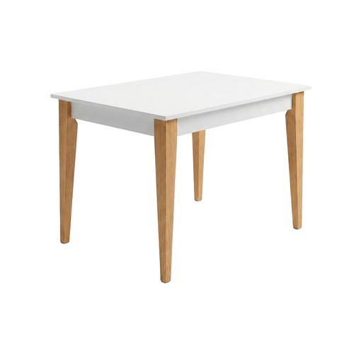 Juego Atlántico Mesa 1,20X0,90Mts + 4 Sillas Miel Asiento Tapizado Inmacol