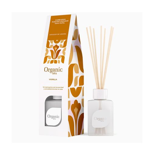 Difusor Ambiental 120 Ml Vainilla Organic Spa
