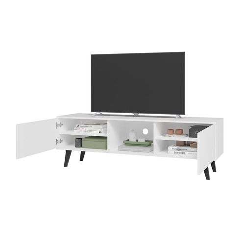 Rack De Tv 158 X 38 X 50 Cm Sena Blanco Midtown