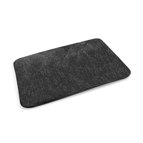 Alfombra De Baño Gris Lisa 41x61x18 Cm HK300-00475 M+Design