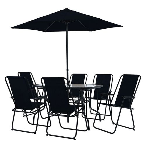 Set Comedor Acero 6 Personas Outzen Tokio