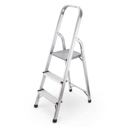 Escalera 3 Pisos Aluminio 150Kg Pdq Tt