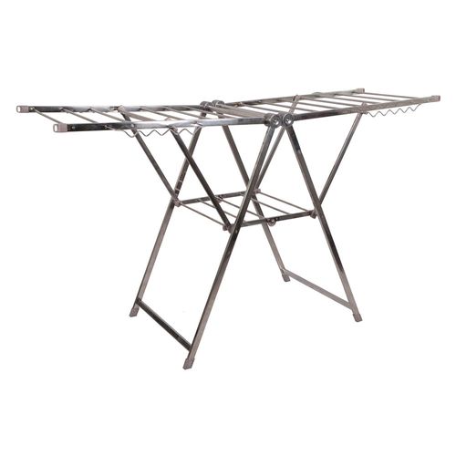 Tendedero Ropa Plegable Con Alas Premium Acero Inoxidable