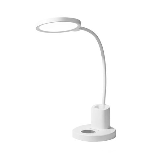 Lampara De Escritorio Led De Cuello Flexible 50 Leds Blanco Probattery