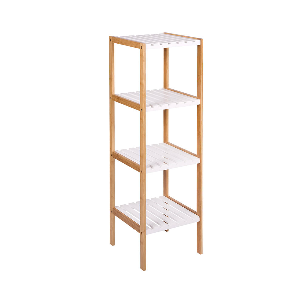 Repisa Bamboo 4 Niveles 34x33x110 Cm