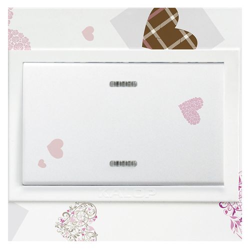 Línea Armada 2 Módulos Blanca 10 A Zen Concept Romantic Kalop