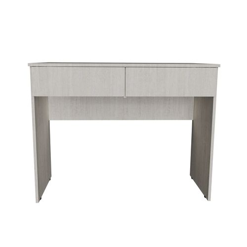Escritorio 2 Cajones 98X75X60 Cm Melamina Gris Venecia Muebles Orlandi