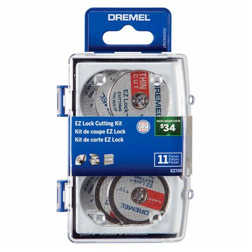 Kit de Corte EZ Lock 11 Piezas EZ728 Dremel