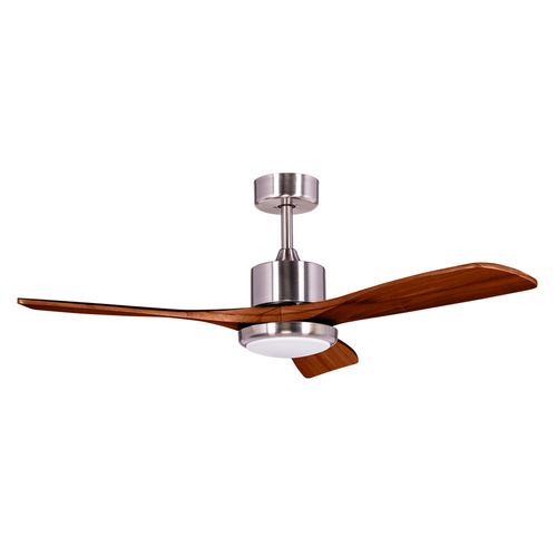 Ventilador de Techo 52" 80 W 3 Aspas Marrón KL-CFL55222LT-AC Klauben