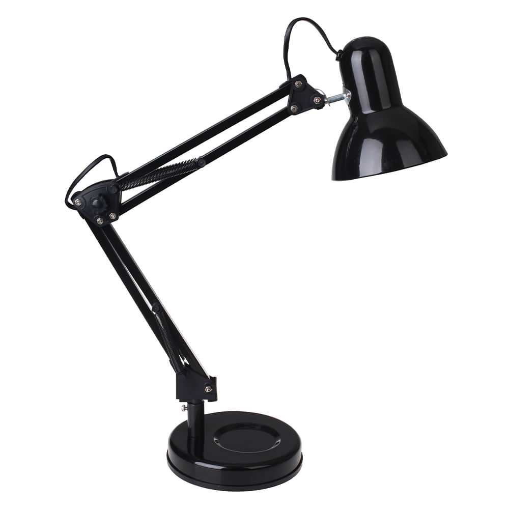 Lámpara Escritorio E27 Negro Valencia M+Design