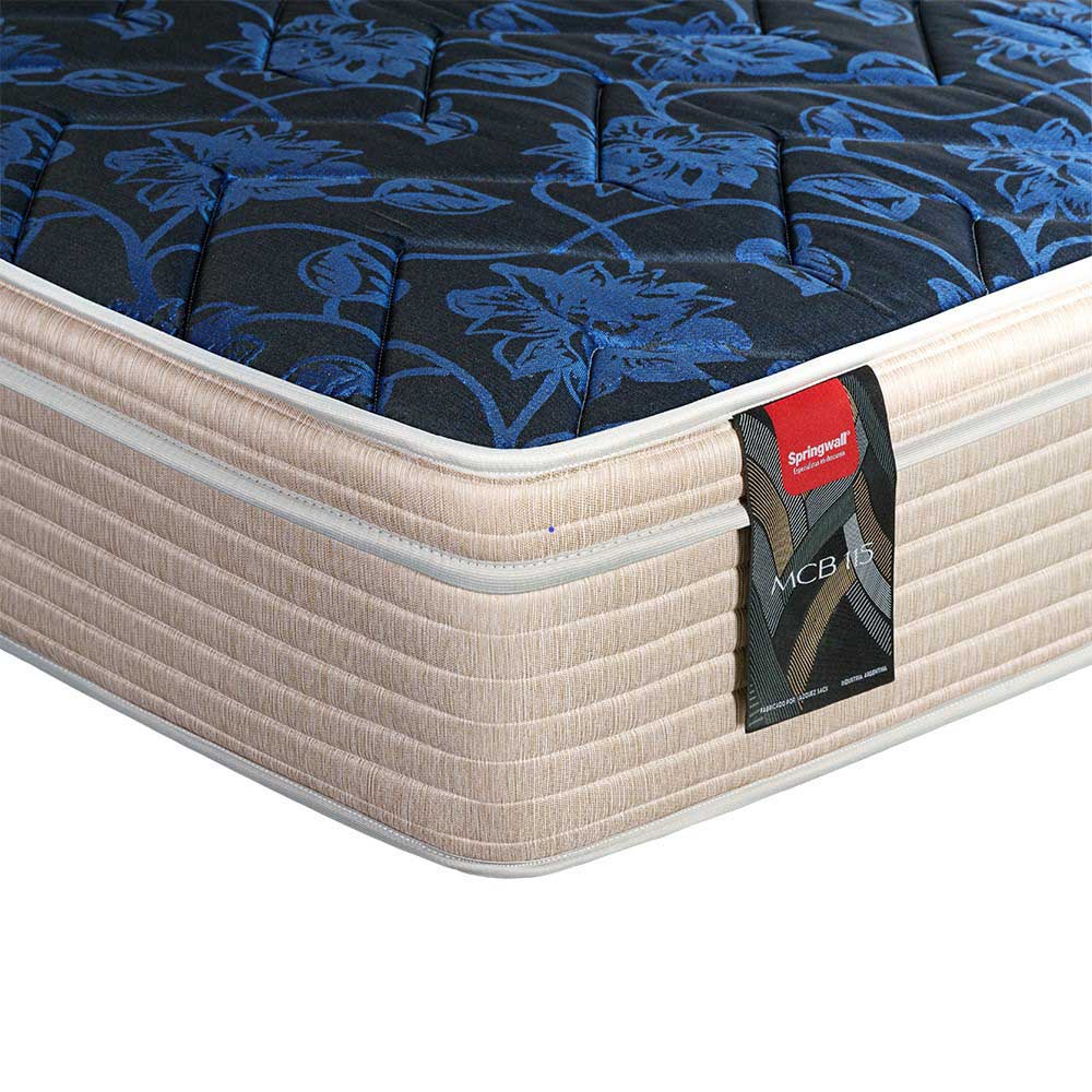 Colchón MCB 115 1 Plaza 80x190x24 Cm Springwall - Easy