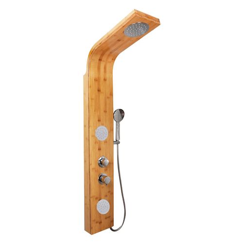 Columna de Ducha Bambú 140x20x53 Cm Shower Panel Vessanti