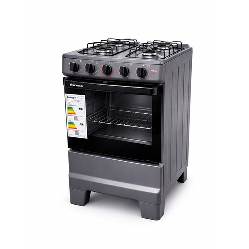 Cocina a Gas 47 Cm Gris Titanio Cg 2025 Sirena