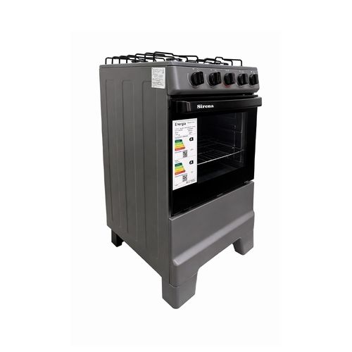 Cocina a Gas 47 Cm Gris Titanio Cg 2025 Sirena