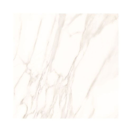Cerámico 50x50 Cm Blanco Marmol Calacatta Cañuelas
