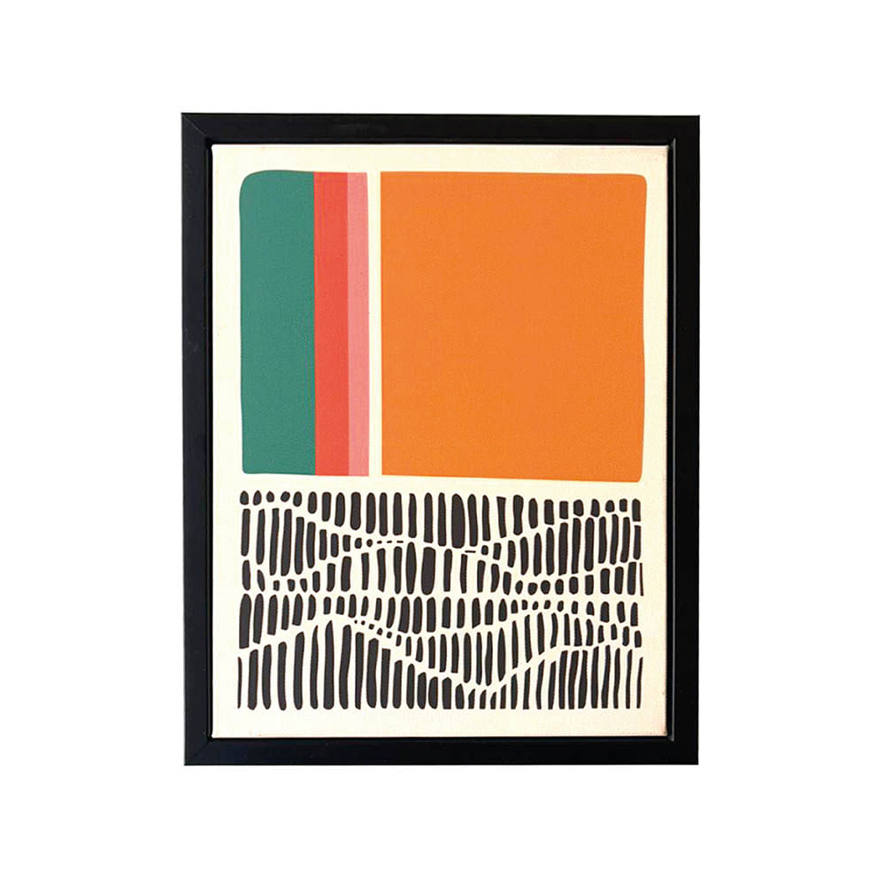 Canva Abstracto Lineas 40X50Cm Tricolor M+Design