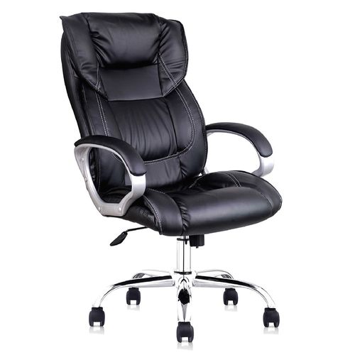 Silla de escritorio 6646 negro 113x67x75 cm M+Design