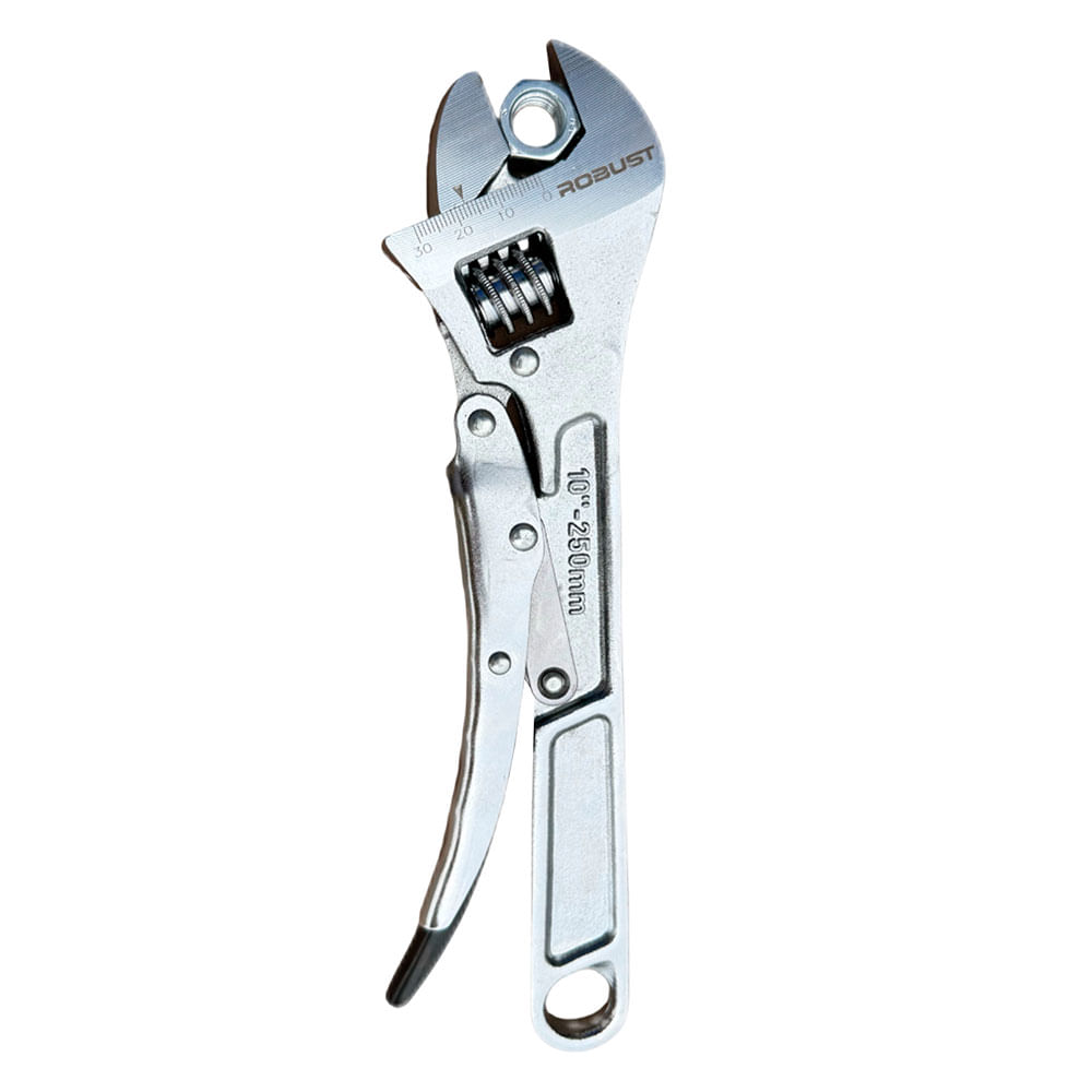 Llave Francesa con Bloqueo 10" Robust