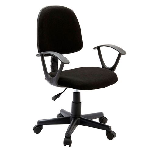 Silla de Escritorio Oficina 8006 54x58x83 Cm Negro M+Design