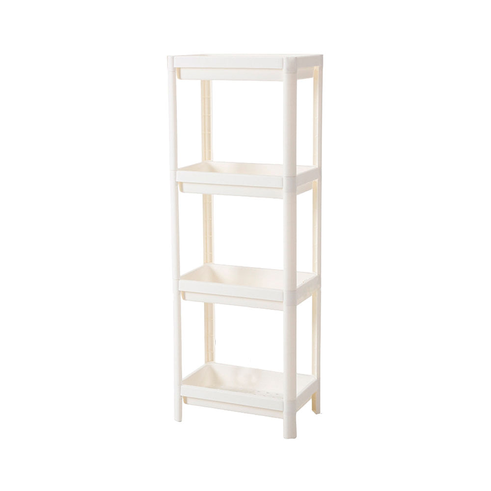 Repisa 4 Niveles 101X37X23 Cm PP Blanco M+Design