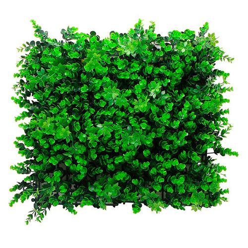 Jardín Vertical Artificial 50X50 Cm Polietileno Eucaliptus Roots