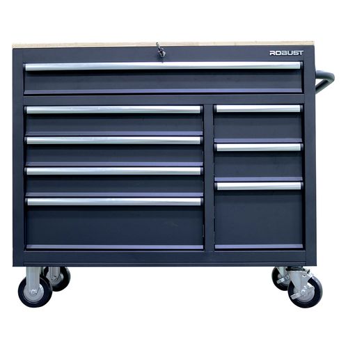 Banco de Trabajo con Ruedas 8 Cajones 99,5x104x45 Cm Robust