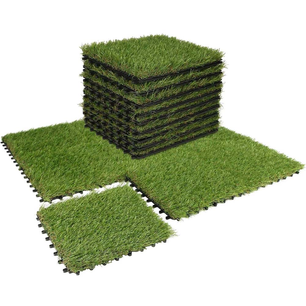 Césped Sintético Verde 30x30 Cm 35 Mm Baldara
