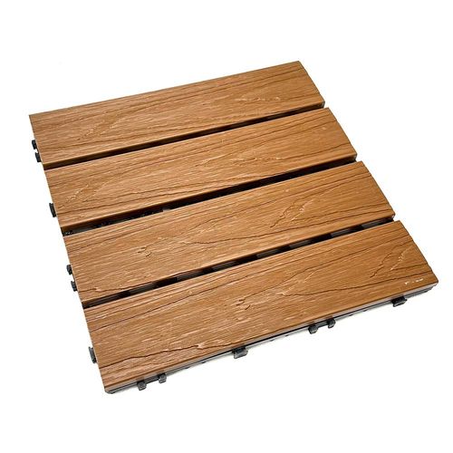 Deck WPC Marrón 30x30 Cm 20 Mm Baldara