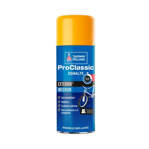 Aerosol Amarillo Brillante 400 Cc Interior/Exterior Proclassic Sherwin Williams
