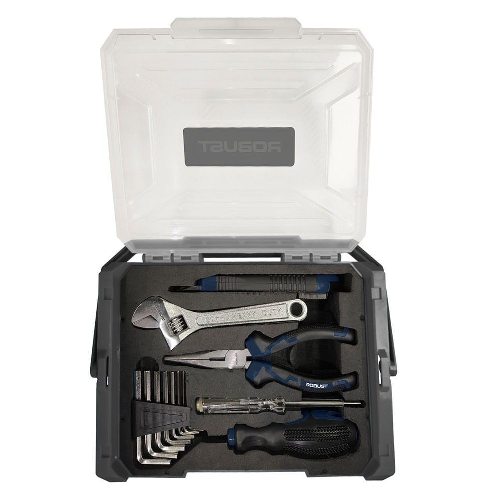 Set de Herramientas Manual 52 Piezas + Maletín Robust - Easy