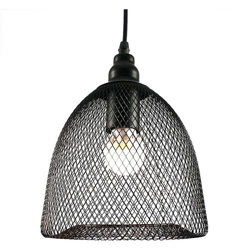 Colgante 1 Luz E27 Negro Aludra M+Design