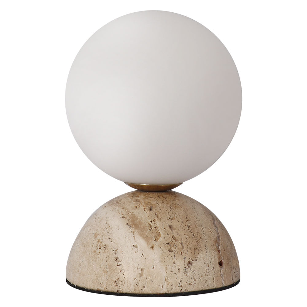 Lámpara Mesa 1 Luz G9 Blanco Chalbi M+Design