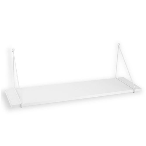 Repisa 30x80x20 Cm MDF Blanco M+Design