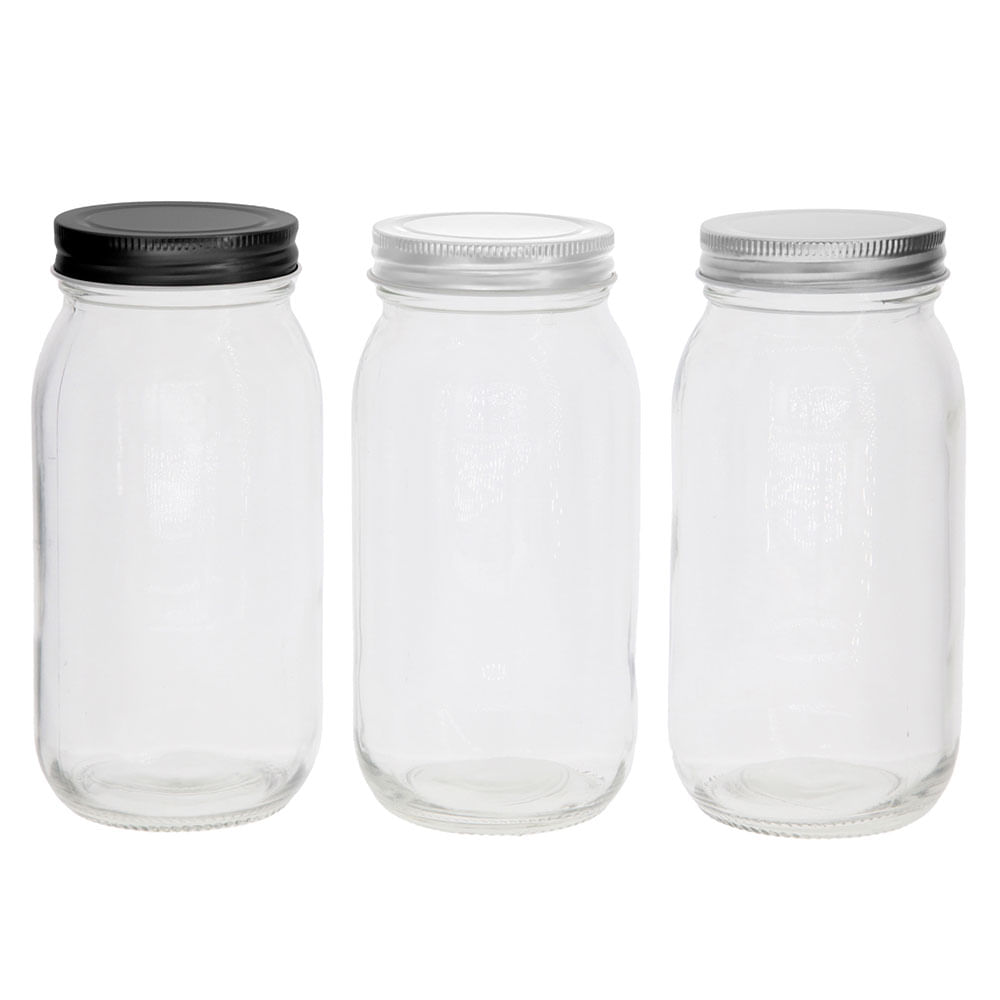 Frasco Vidrio 750 Ml M+Design