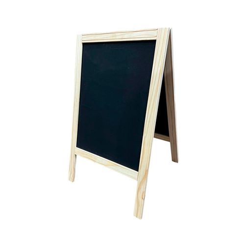 Caballete Pizarra 56x94 Cm Marrón Natural Plegarte