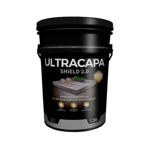 Membrana Impermeabilizante Gris Semi Satín 20 Kg Ultracapa Venier